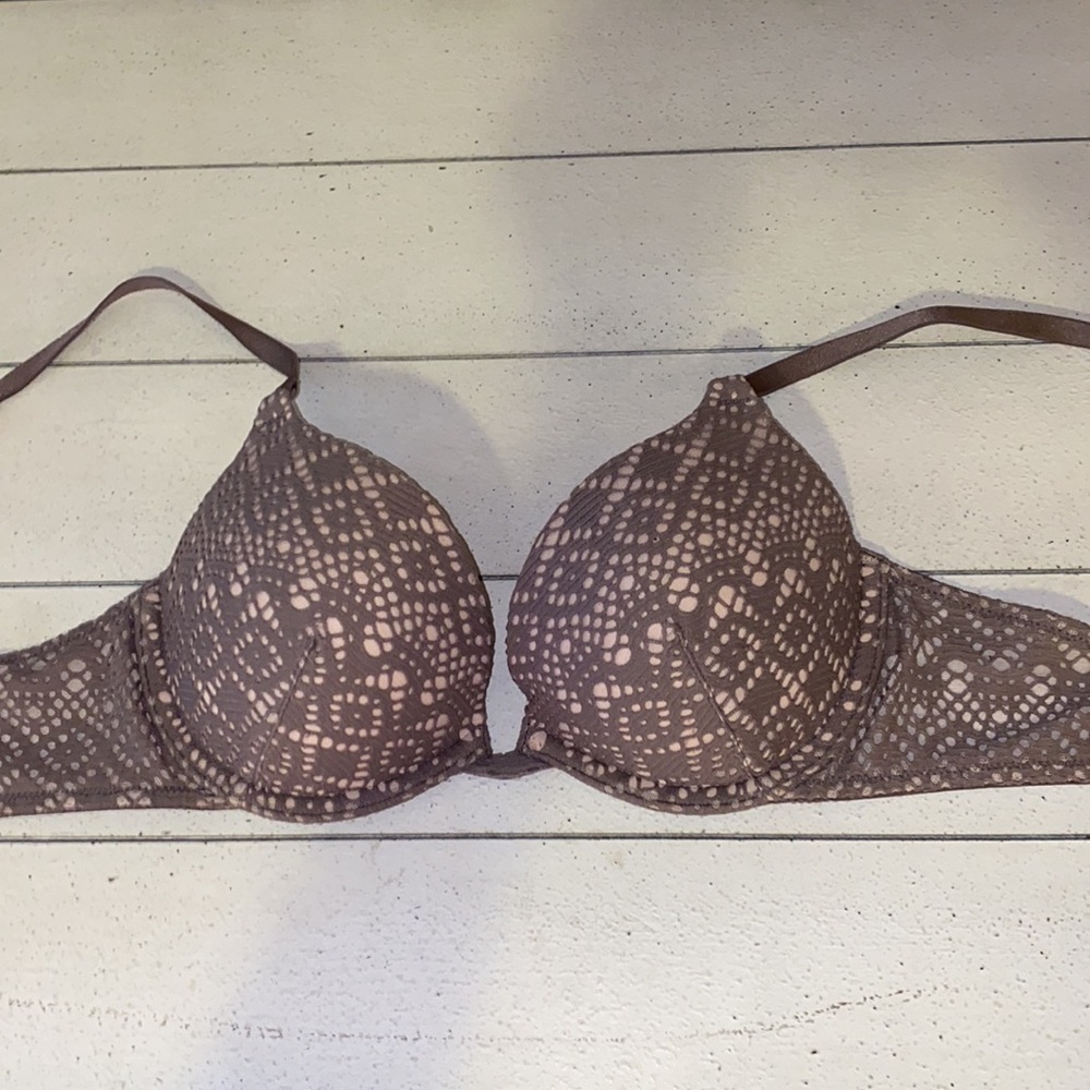 Victoria’s Secret taupe pushup padded bra 34B - Picture 2 of 8